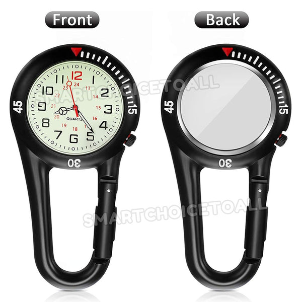 Nurse Fob Watch – Digital Carabiner Clip On Nurses Watch for Paramedics