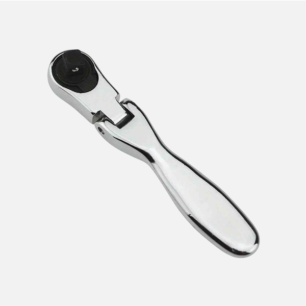 1/4 Inch 2 in 1 Mini Ratchet Wrench – 72 Tooth Dual End Quick Rotation Screwdriver Handle