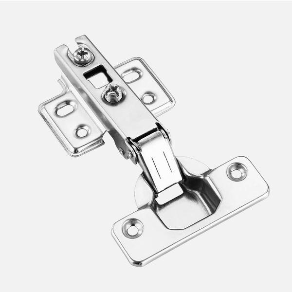 10 Set Kitchen Cabinet Door Hinge Repair Kit with Soft Close Hinges and Fixing Plates