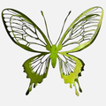 Metal Butterfly Wall Art – Garden Butterfly Wall Decor Outdoor Yard Sculpture