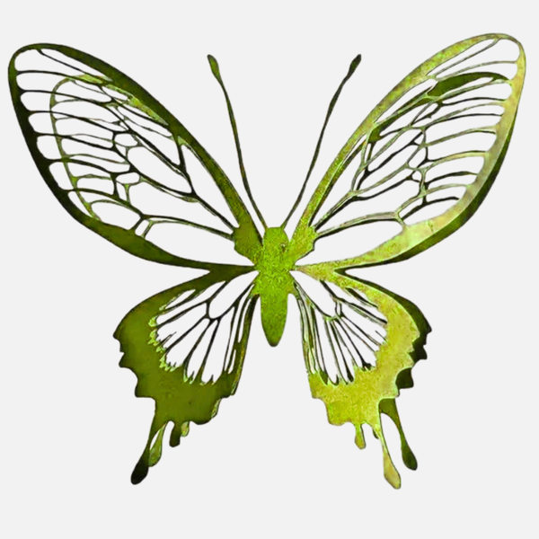 Metal Butterfly Wall Art – Garden Butterfly Wall Decor Outdoor Yard Sculpture