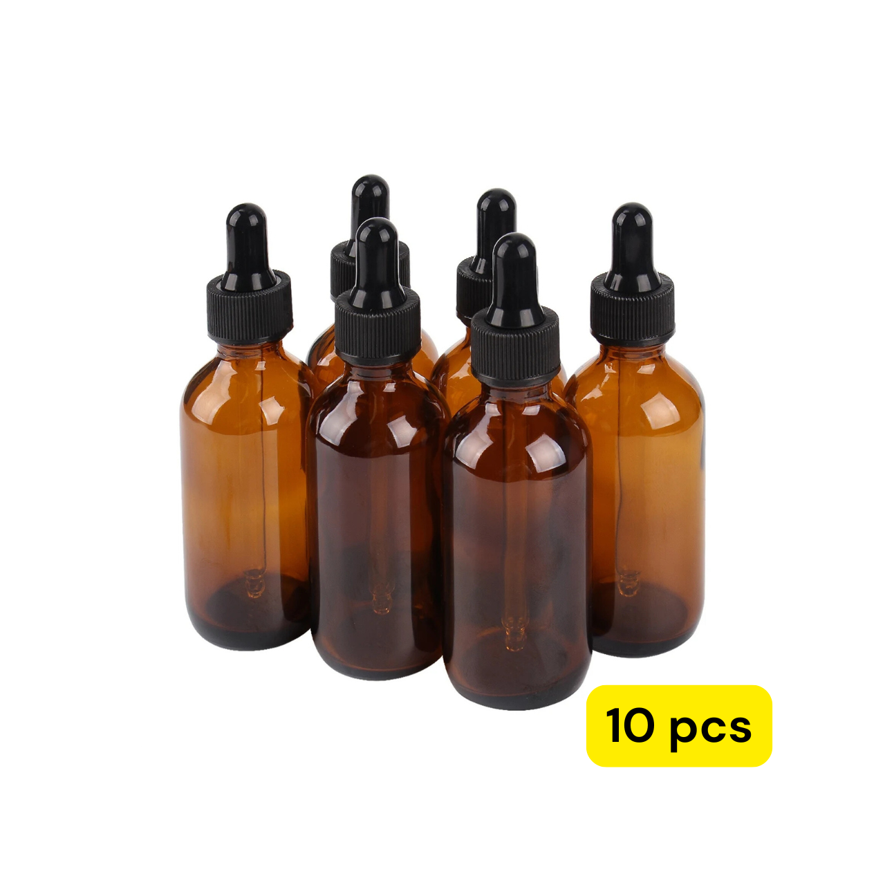 30ml Amber Glass Dropper Bottles | Essential Oil Pipette Reagent Eye Drop Bottle