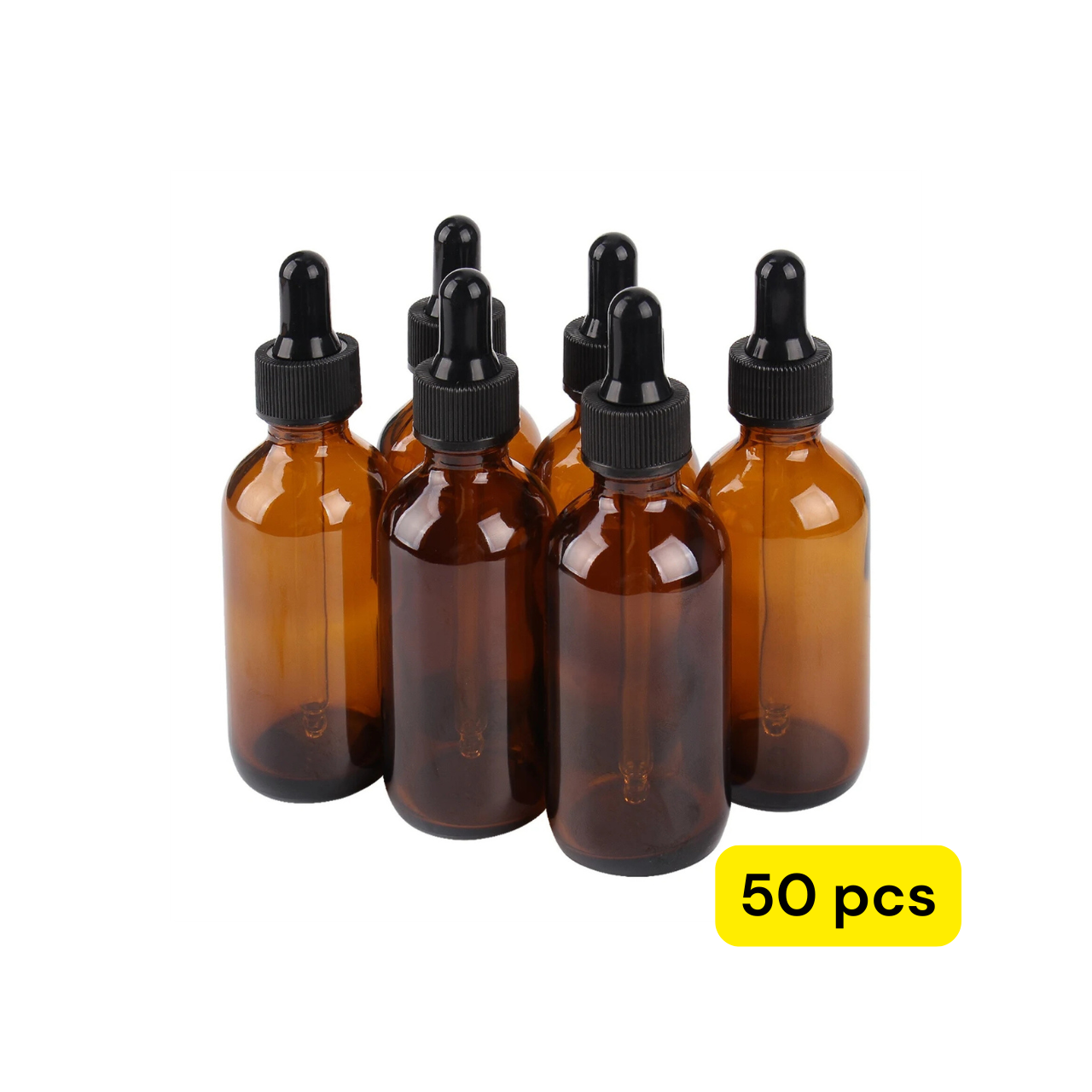30ml Amber Glass Dropper Bottles | Essential Oil Pipette Reagent Eye Drop Bottle