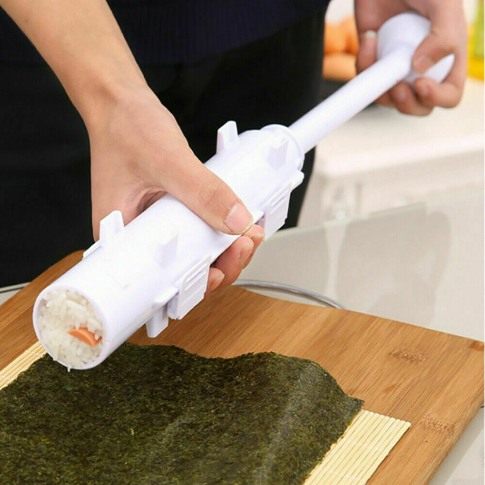 Sushi Maker Tube Kit – DIY Sushi Rolling Rice Mold Maker Tool