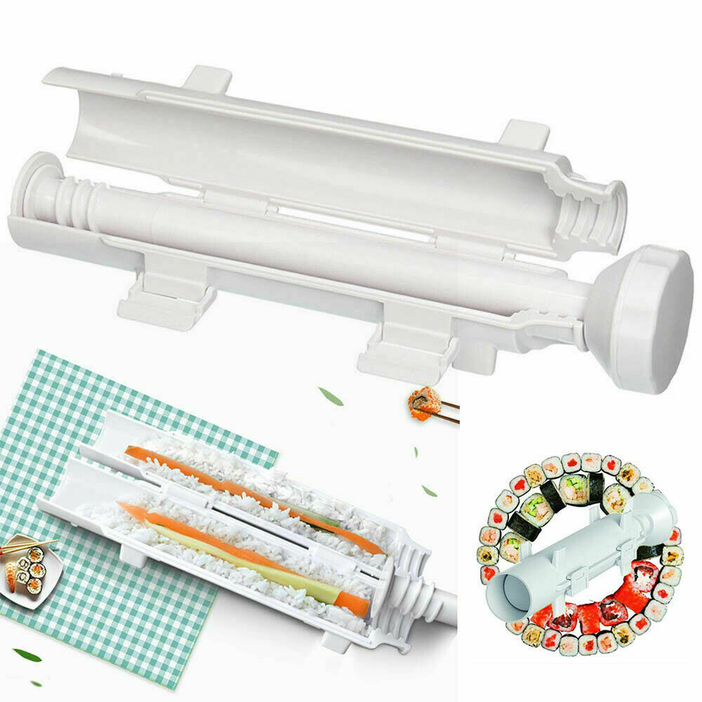 Sushi Maker Tube Kit – DIY Sushi Rolling Rice Mold Maker Tool