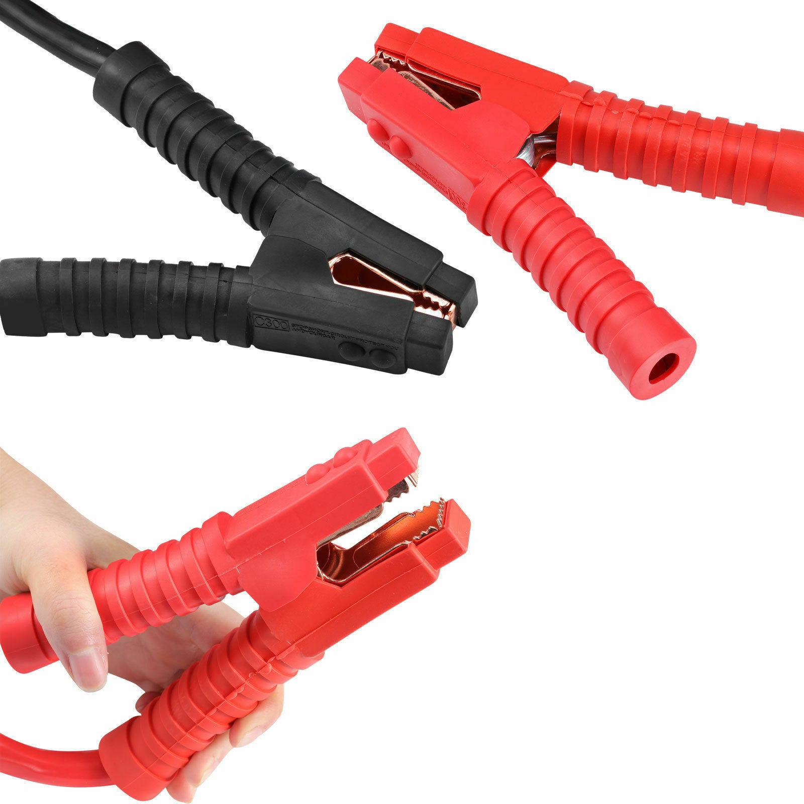 3000A Heavy Duty Jumper Leads 6M – Car Battery Booster Cables with Surge Protection