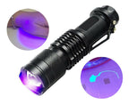 UV LED Blacklight Flashlight 395nm Portable Inspection Torch – Currency & Pet Stain Detector
