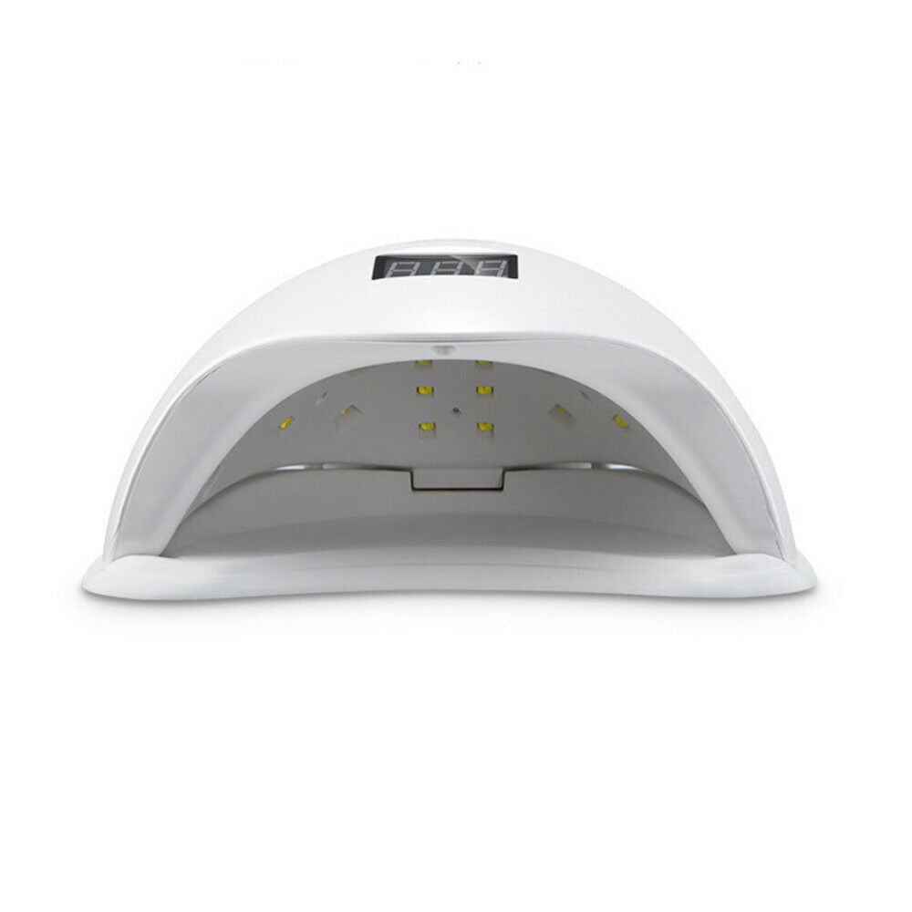 120W LED UV Nail Lamp Gel Polish Dryer – Professional Manicure Curing Light (AU Plug)