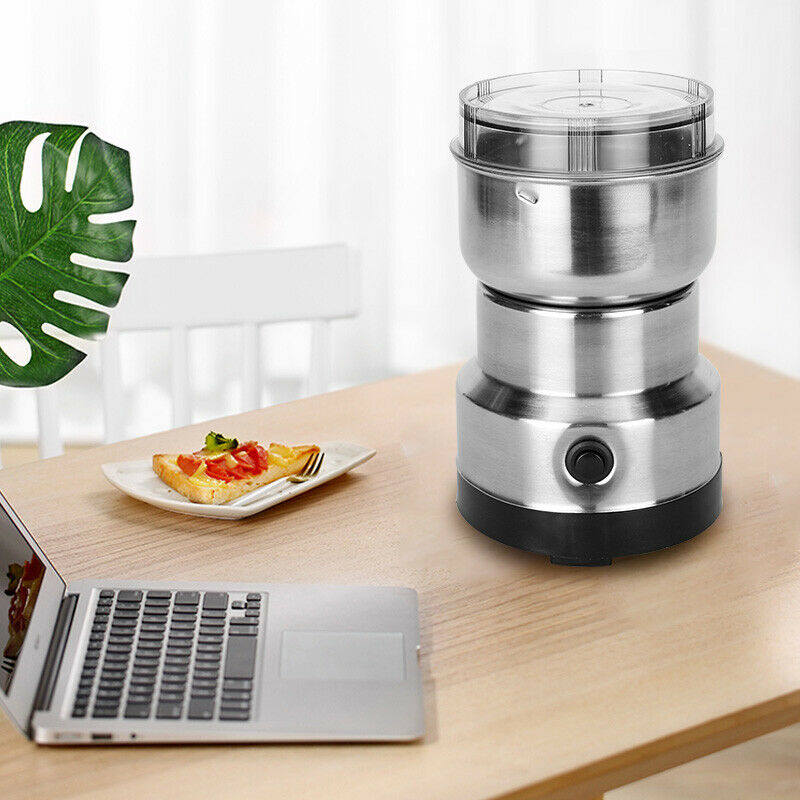 Electric Coffee Grinder for Beans, Nuts & Spices – Stainless Steel Blade Grinder (220V)