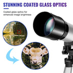 Astronomical Telescope 150X Zoom with Tripod – HD Outdoor Monocular Telescope (50mm Aperture)