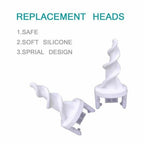 Ear Wax Removal Kit – Soft Spiral Ear Cleaner with Replaceable Tips (17pcs Set)