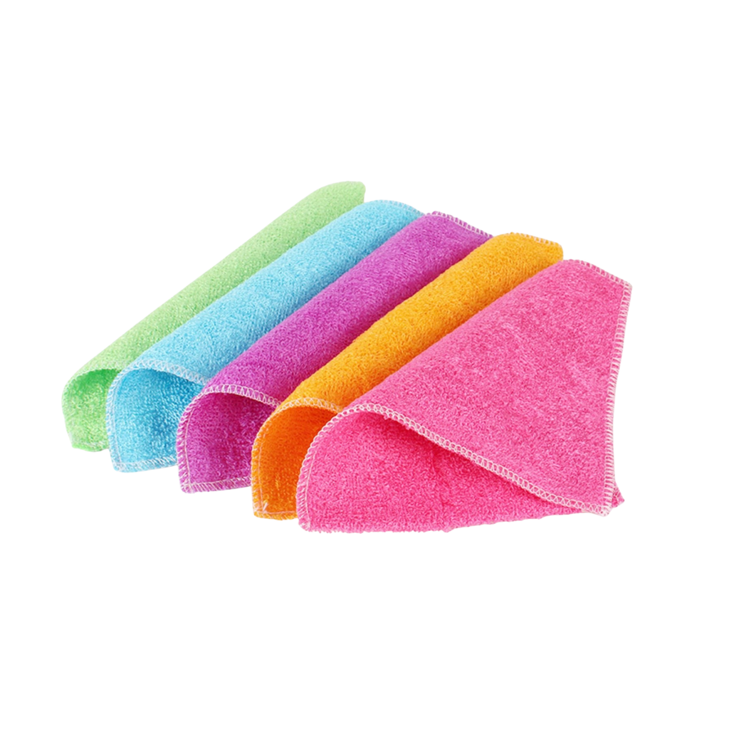 10/20pcs Microfiber Cleaning Cloth Kitchen Dish Towels Car Wash Drying Cloth