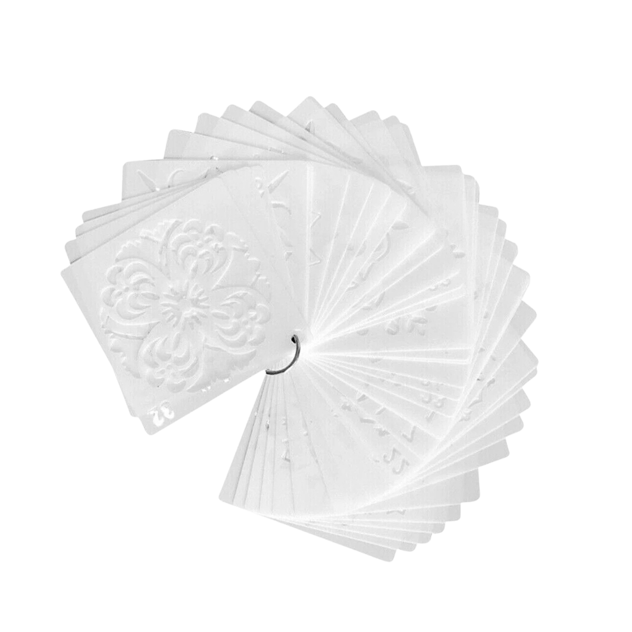 72PCS Mandala Painting Stencils DIY Drawing Templates Craft Scrapbooking Tool