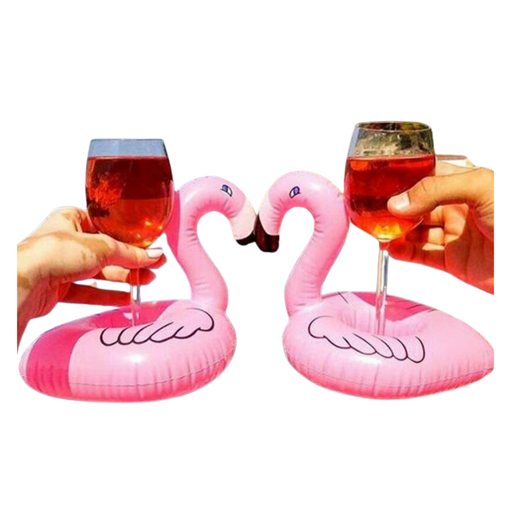 Inflatable Pool Drink Holder – Floating Cup Can Beer Holder for Pool, Beach & Bath Party