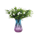 5 Bundles Artificial Camellia Flowers Decorative Plastic Floral Arrangement for Home Decor