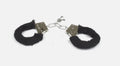 Fluffy Toy Handcuffs – Hens Night Police Costume Party Accessory