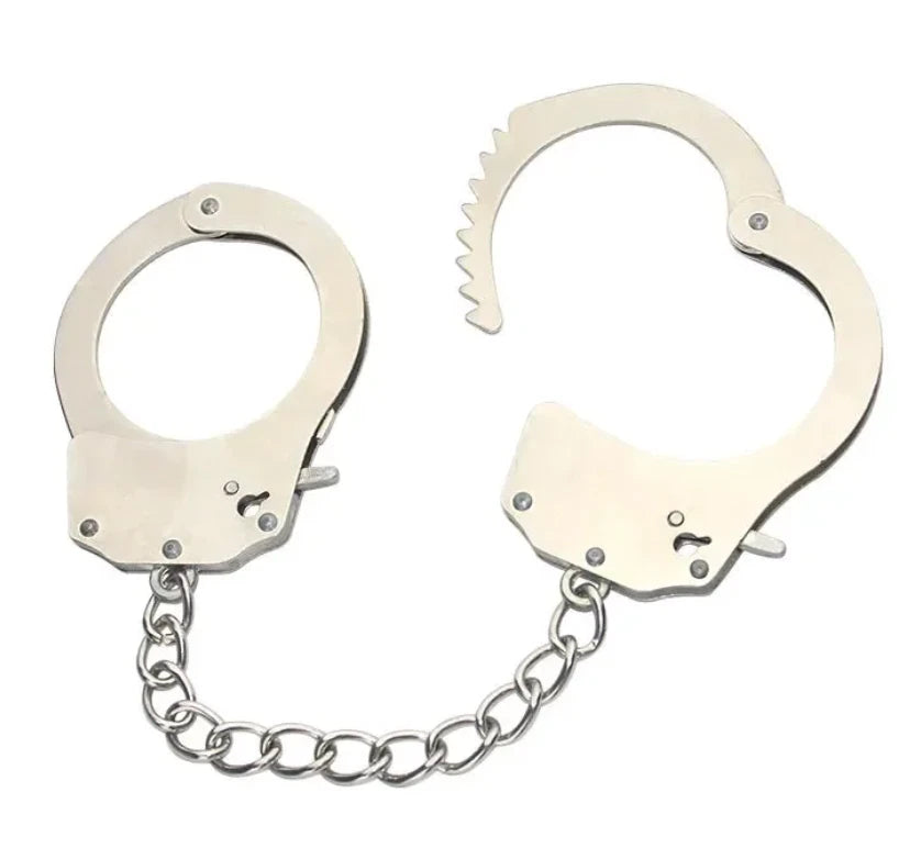 Fluffy Toy Handcuffs – Hens Night Police Costume Party Accessory