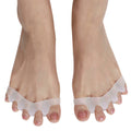 Silicone Toe Separator Bunion Corrector – Gel Toe Straightener for Pain Relief