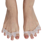 Silicone Toe Separator Bunion Corrector – Gel Toe Straightener for Pain Relief