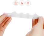 Silicone Toe Separator Bunion Corrector – Gel Toe Straightener for Pain Relief
