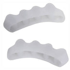 Silicone Toe Separator Bunion Corrector – Gel Toe Straightener for Pain Relief