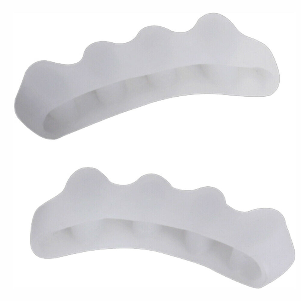 Silicone Toe Separator Bunion Corrector – Gel Toe Straightener for Pain Relief