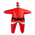Inflatable Santa Claus Costume Christmas Suit, Funny Props Outfit Xmas OD