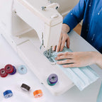 100PCS Multicolor Sewing Thread Spools - Universal Machine Bobbin Embroidery Thread Set