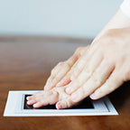 Baby Hand & Foot Print Ink Pad – Touch Ink Pad Keepsake Baby Paw Print Kit