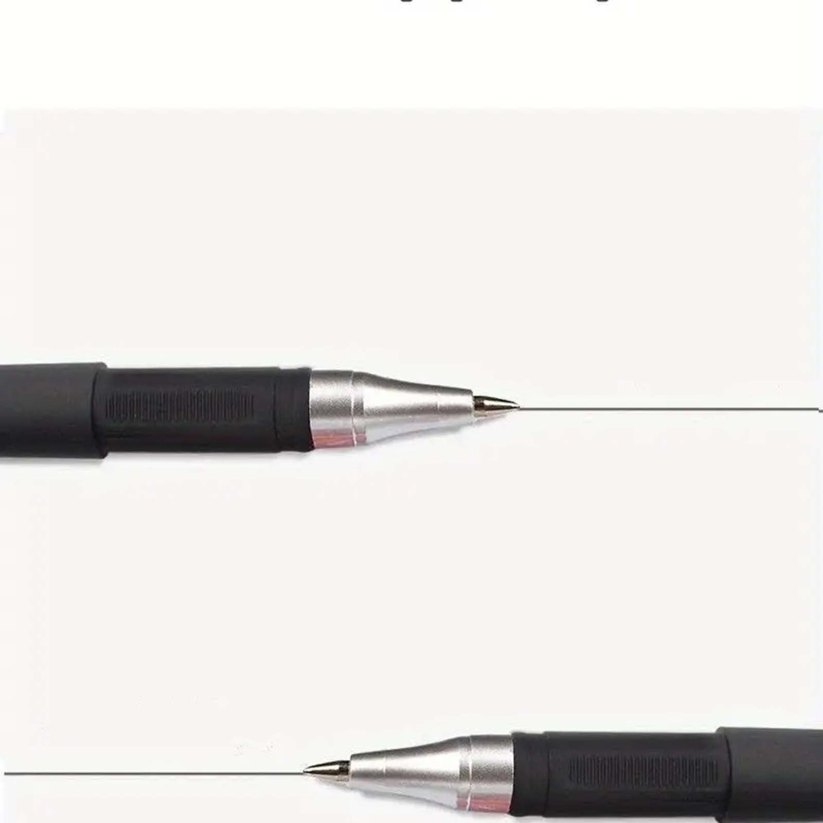 96pcs Black Ballpoint Pens 0.5mm Smooth Writing Office School Exam Pens