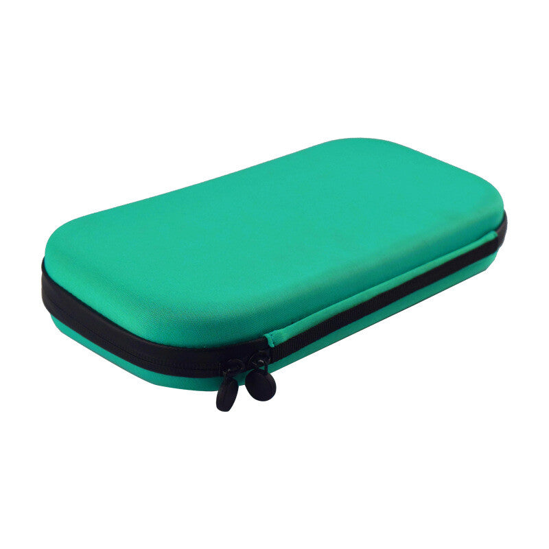 Black hard case for stethoscope and penlight