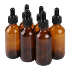 30ml Amber Glass Dropper Bottles | Essential Oil Pipette Reagent Eye Drop Bottle