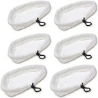 Steam Mop Replacement Pads Microfibre Washable Cleaning Cloths (1–12 Pack)