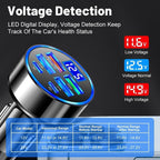 Voltage display readings