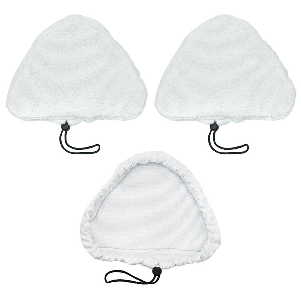 Steam Mop Replacement Pads Microfibre Washable Cleaning Cloths (1–12 Pack)
