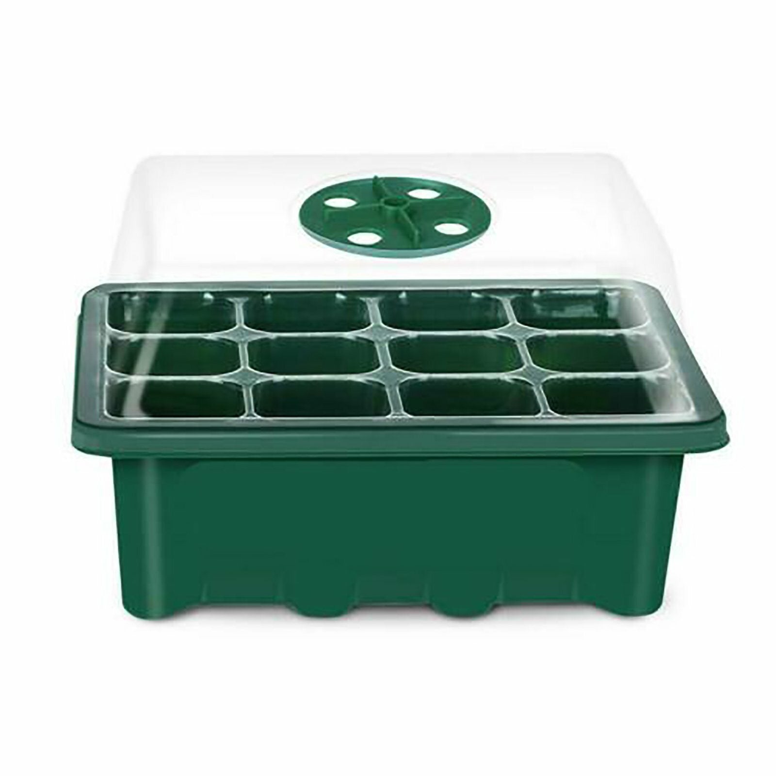 20 Sets 12-Cell Seed Starter Tray Kit with Plant Labels | Seedling Propagation Grow Box