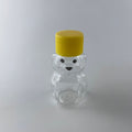 10PCS 60ml Plastic Empty Honey Bear Bottle Squeeze Bear Jar Storage Kit w/ Brush