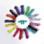 No Tie Elastic Shoelaces Lock System Running Sneakers Trainers Quick Lock Laces