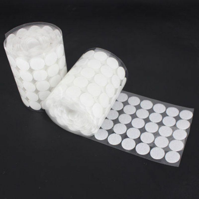 400 Pairs 20mm Hook and Loop Dots Self Adhesive Sticky Fastener Stickers