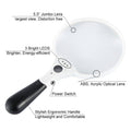Large LED Magnifying Glass Handheld Reading Magnifier with 3 LED Lights