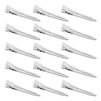 60Pcs Hairdressing Sectioning Hair Clips Duck Bill Hairpin Salon Metal Curl Clip