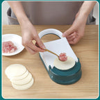 1PCS 2-in-1 Dumpling Maker Press Dumpling Skin Wrapper Mould Kitchen Tool