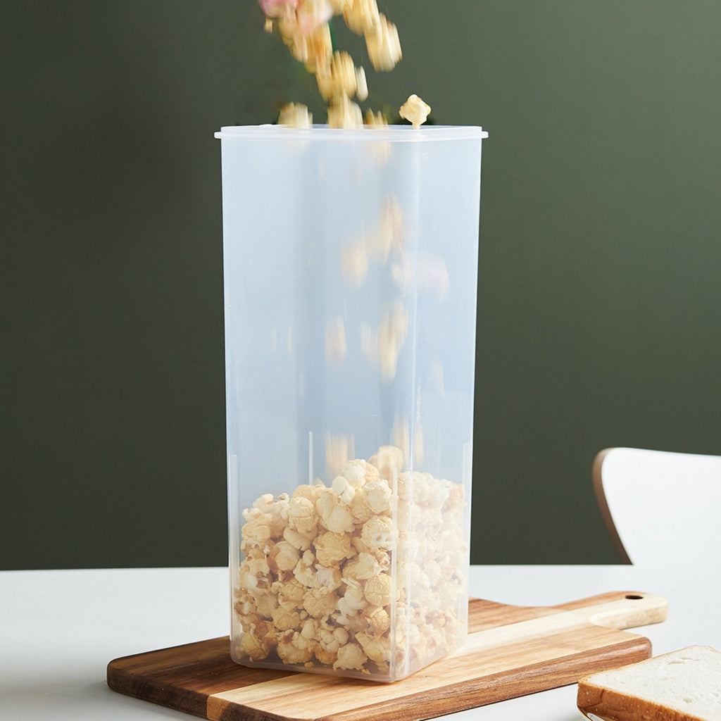 2pcs Bread Storage Container with Lid | Sealed Bread Keeper Box for Loaf, Toast & Noodles
