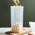 2pcs Bread Storage Container with Lid | Sealed Bread Keeper Box for Loaf, Toast & Noodles