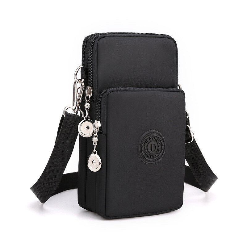 Women’s Pink Crossbody Phone Bag - Fashion Coin Purse with Mobile Phone Pocket