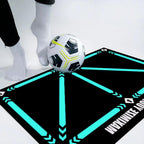 2 Pack Soccer Training Mat – Non Slip Football Dribbling and Footwork Practice Mat for Kids and Adults