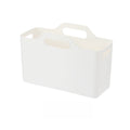 3PCS Plastic Storage Basket with Handle – Multi-Purpose Cosmetic & Household Organizer