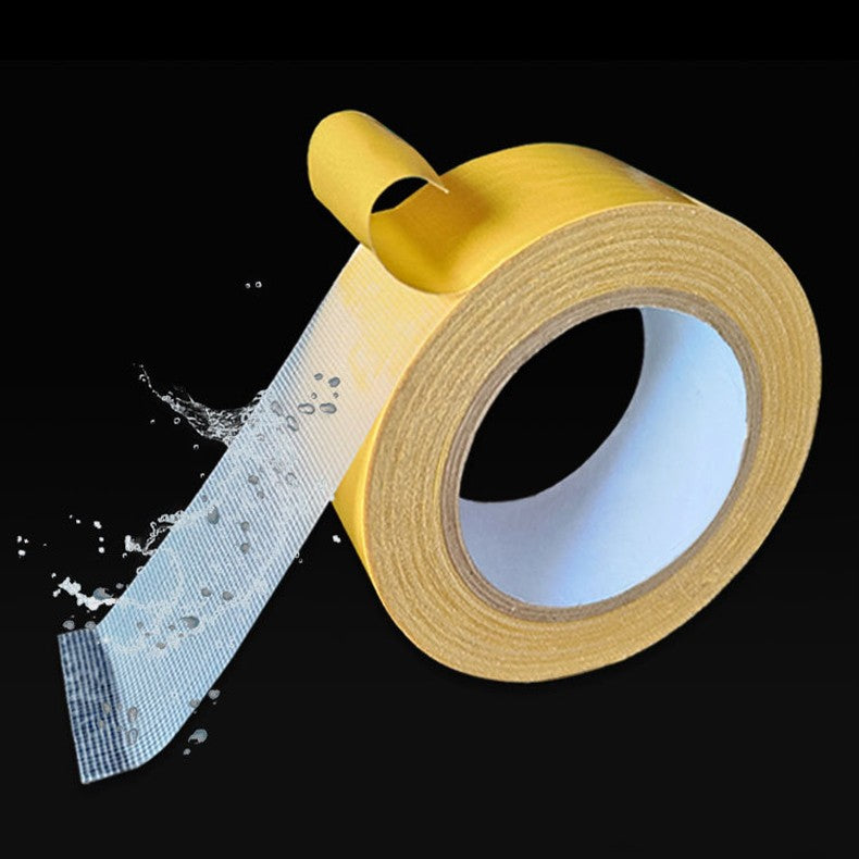 2 Rolls Heavy Duty Double Sided Fabric Tape 2 Inch × 16.4FT Clear Mounting Tape