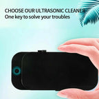 Ultrasonic Cleaner 450ml Sonic Wave Cleaning Machine for Jewelry Glasses Watch Stainless Steel Tank