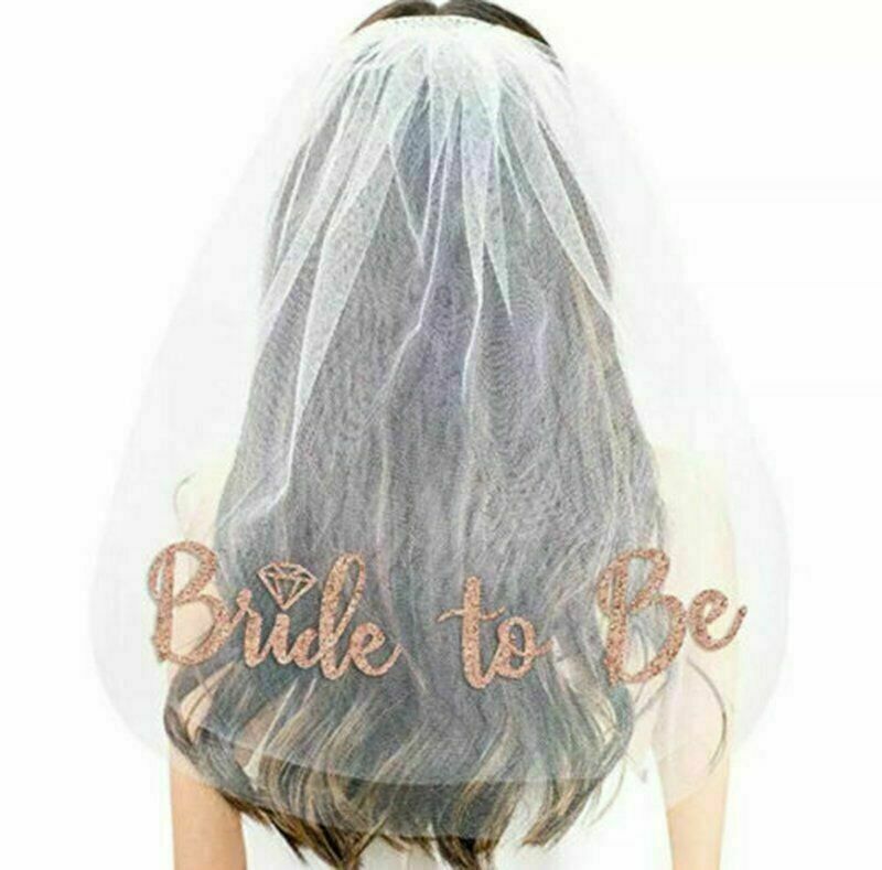 Hens party package with sash veil and tiara